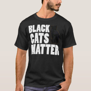 T-shirt Chat noir Matt Kitten Animal de compagnie Hommes C