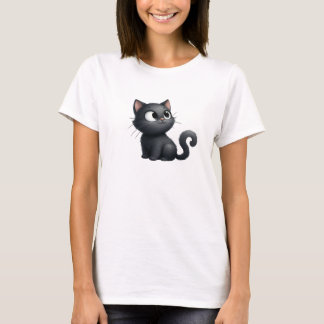 T-shirt Chat Noir mignon