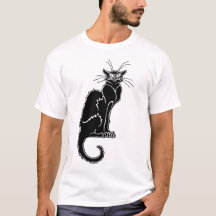 Chat noir mystique – Silhouette d'ombre"