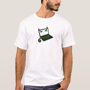 t-shirt chat ordinateur
