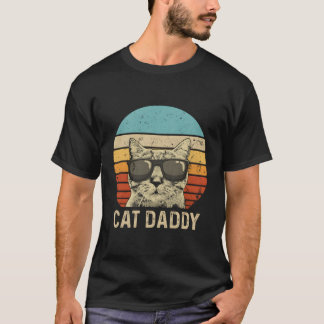 T-shirt Chat Papa Chat Chat Papa Père Père