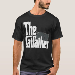 T-shirt Chat Papa Le Catpère Crazy Chat Père Kitty Daddy
