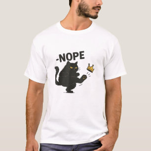 T-shirt Chat Pas De Rois En Amérique