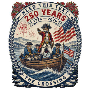 T-shirt Chat Patriotique 250 Ans Anniversaire Amérique 