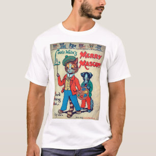T-shirt Chat Peintre, Louis Wain