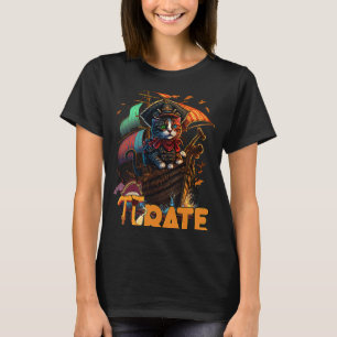 T-shirt Chat pirate de la journée de Pi 3 14 Prof de math