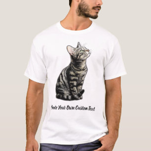 T-shirt Chat Pixie-bob Créez votre propre texte personnali