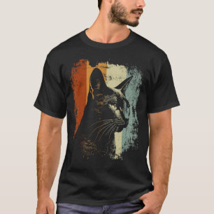 T-shirt Chat Pixie Bob Design Rétro Vintage Pixiebob