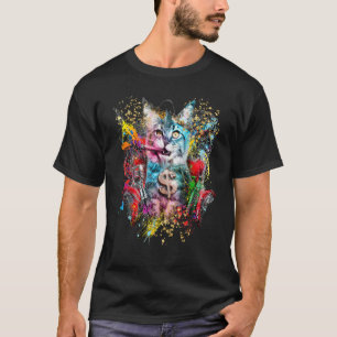T-shirt chat pop chat gangsta