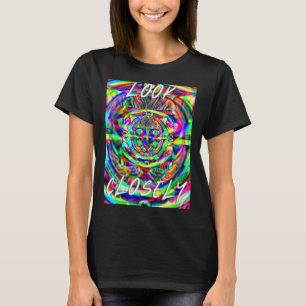 T-shirt Chat Psychedélique Aigle Surdimensionné