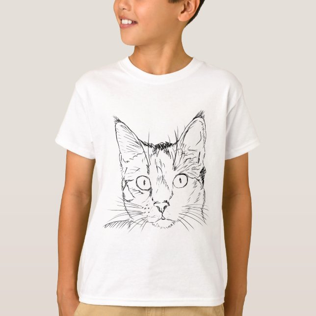 T-shirt Chat Puddy (Devant)
