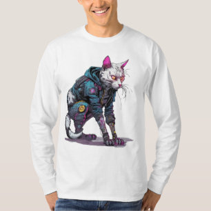 T-shirt Chat Punk Style Street
