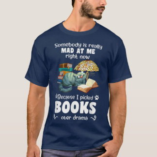 T-shirt Chat Quelqu'un est vraiment en colère contre moi e