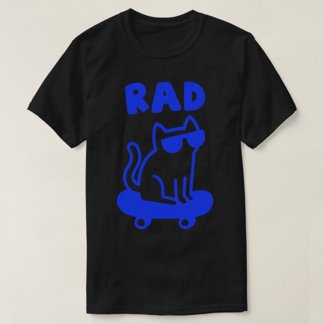 T-SHIRT CHAT RAD (Design devant)