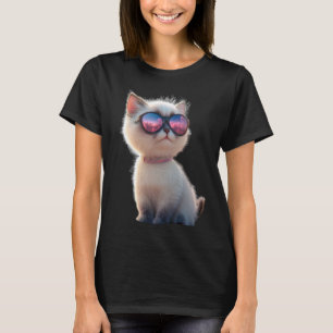 T-shirt Chat Ragdoll Maman du Chat Chaton Miaou Mignon Cha