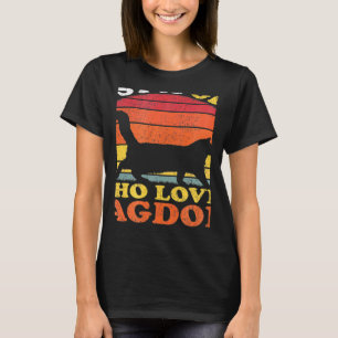 T-shirt Chat Ragdoll Vintage Juste Une Fille Qui Aime Ragd