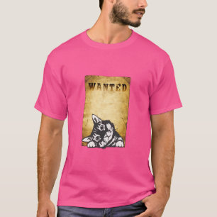 T-shirt chat recherché