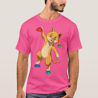 T-shirt Chat réfrigéré - Bouldering Et Escalade Rock Cadea