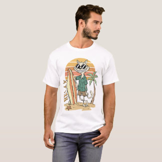T-shirt Chat Relax Surf Vibes