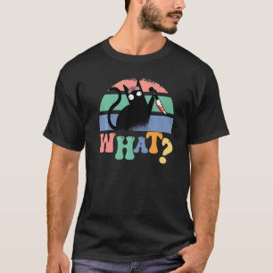 T-shirt Chat Rétro Groovy Costume Équipe Halloween 70s