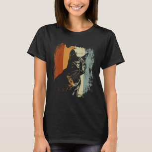 T-shirt Chat Rétro Vintage Pixiebob Pixie Bob