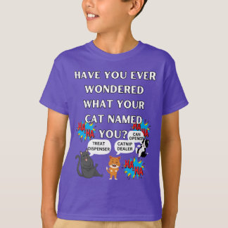 T-shirt Chat riant