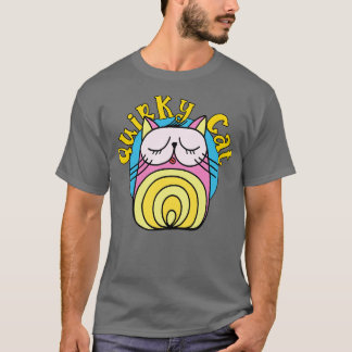 T-shirt Chat rose Chat
