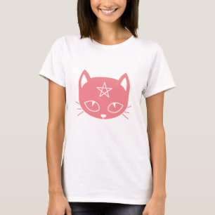 T-shirt Chat rose Kawaii Pagan