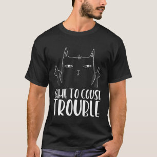 T-shirt Chat sarcastique Chat humour noir Chat humour 2