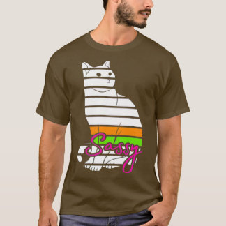 T-shirt Chat Sassy