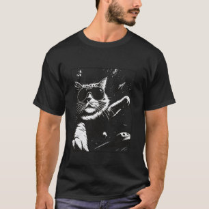 T-shirt Chat Saut en parachute Parachutisme Saut en parach