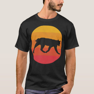 T-shirt Chat sauvage
