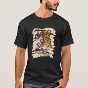 T-shirt Chat sauvage, chat prédateur, tigre roi, tigre de