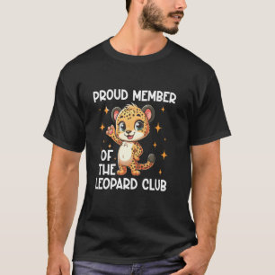 T-shirt Chat Sauvage Faune Léopard Sahara