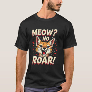 T-shirt Chat Serval Félin Exotique Chat Sauvage Africain F