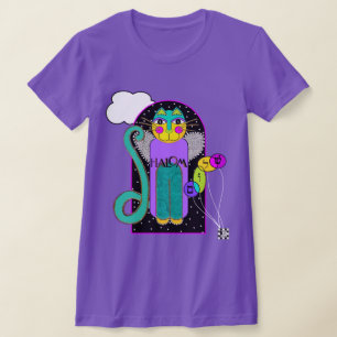 T-shirt Chat Shalom Angel
