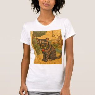 T-shirt Chat-shirt de chats de Siam pour femmes