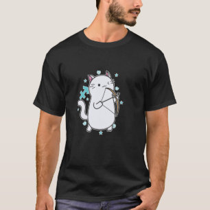 T-shirt Chat Signe du zodiaque Sagittaire