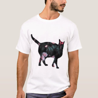 T-shirt Chat Silhouette 2