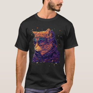 T-shirt Chat Ski Snowboard Goggins Drôle Ski Ski Snowboard