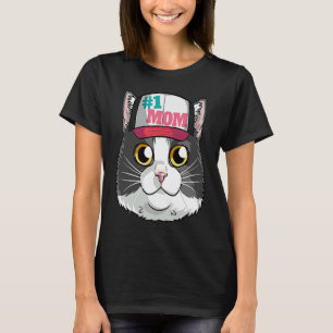 T-shirt Chat smoking 1 Maman Chaton Fête des Mères