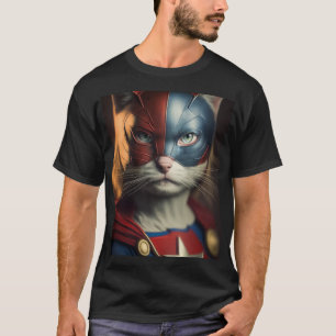 T-shirt Chat Superhero