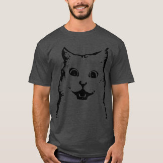T-shirt chat surpris rétro