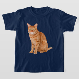 T-shirt Chat Tabby Orange