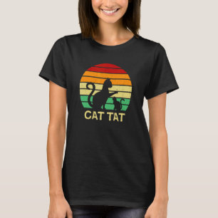T-shirt Chat Tat Chat Tatouage Chaton Chat Tatoué Maman