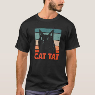 T-shirt Chat Tat Chat Tatouage Kitten Chat Tatoué Maman