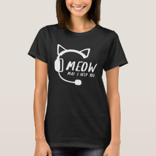 T-shirt Chat Télémarketing Chat Service Client