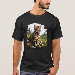 T-shirt Chat tigré chaton chat tigré