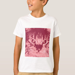 T-shirt Chat tigré orange