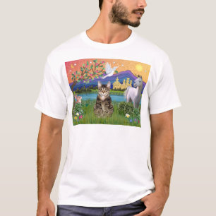 T-shirt Chat -(Tigré) - Terre Fantastique